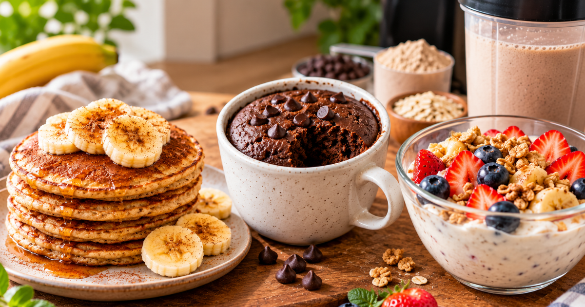 3 receitas com whey protein para consumir sem enjoar