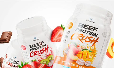Beef Protein Crush: alta pureza para rotinas intensas