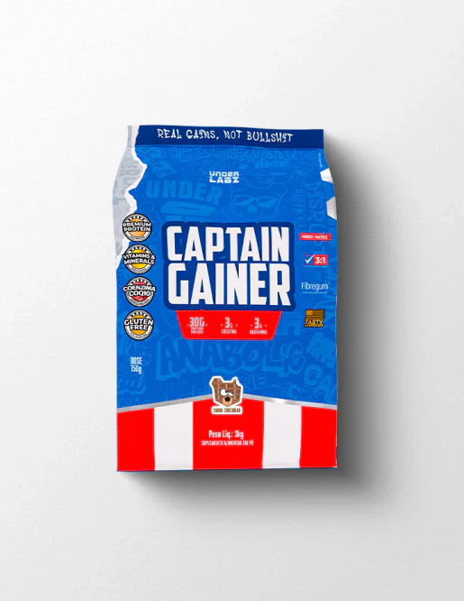 CAPTAIN GAINER transforma rotina de treino intenso em evolução garantida