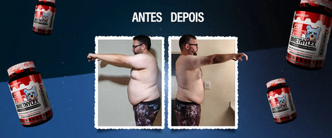 Dimethylex Under Labz: o termogênico por trás da transformação do Tiago — destaque