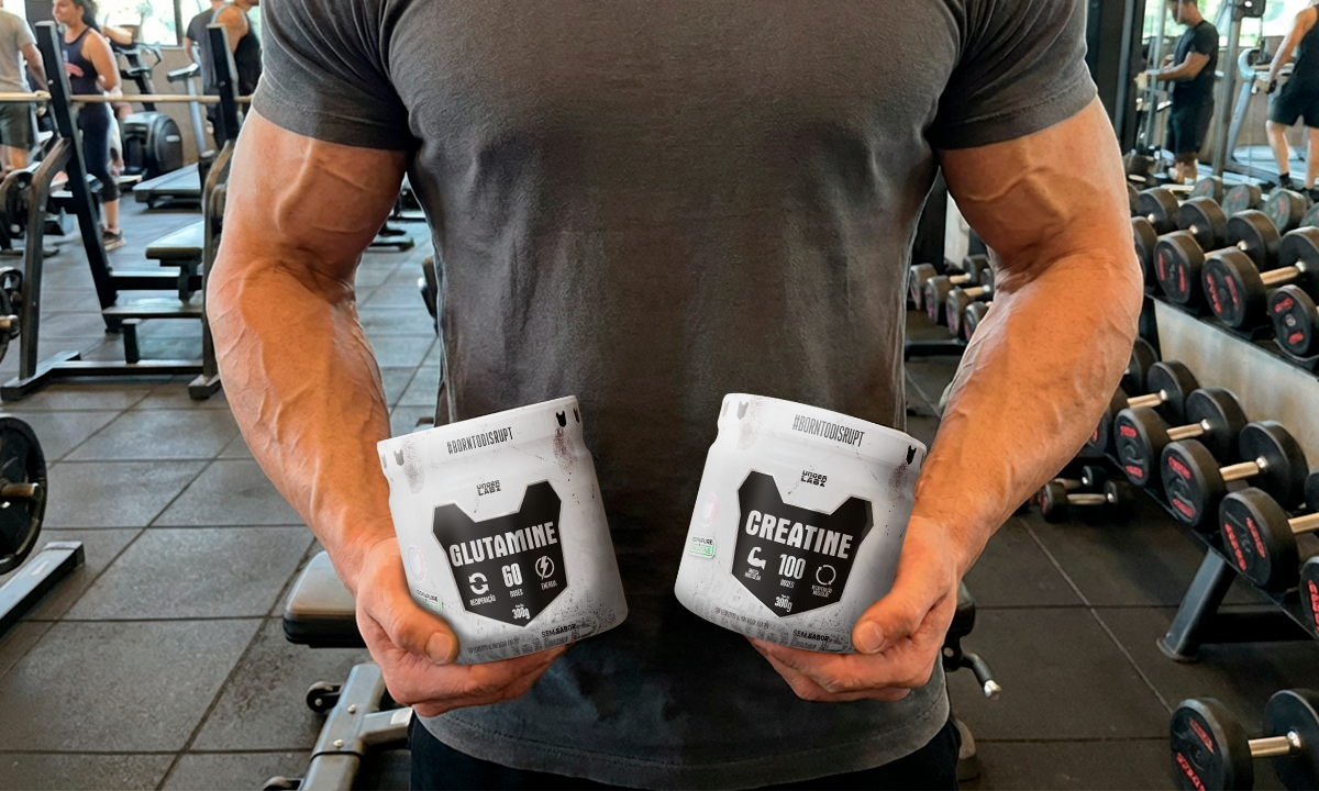 Creatina com glutamina: funciona essa combinação?