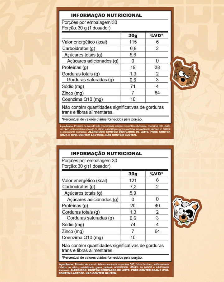 100% Whey Crush - Loja Oficial Under Labz