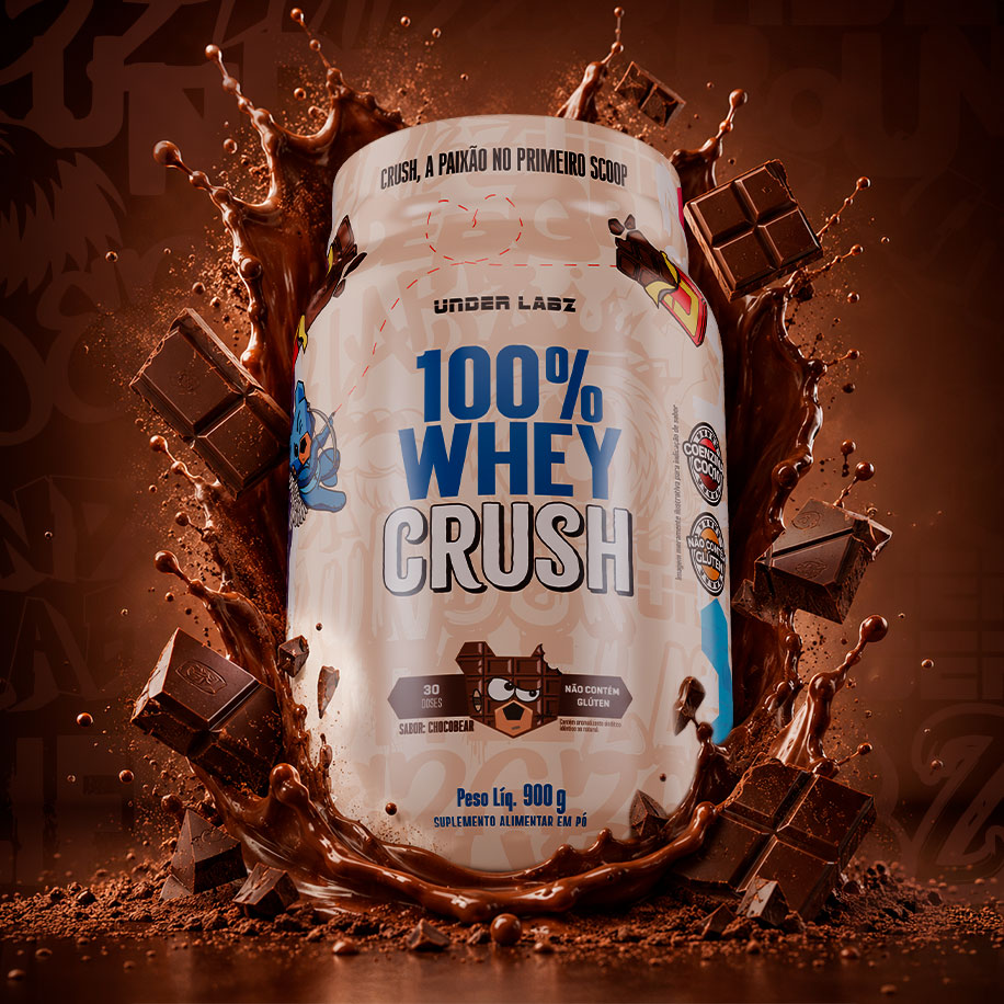 Dúvidas frequentes sobre 100% WHEY CRUSH CHOCOBEAR 900g