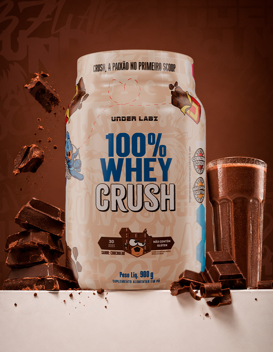 Estilo de vida 100% WHEY CRUSH CHOCOBEAR 900g
