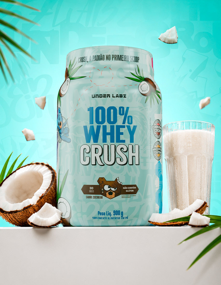 Estilo de vida 100% WHEY CRUSH COCOBEAR 900g