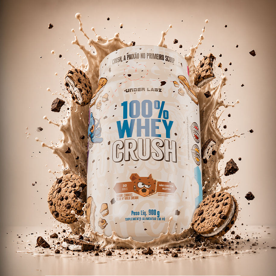 Dúvidas frequentes sobre 100% WHEY CRUSH COOKIES & MILK CREAM 900g