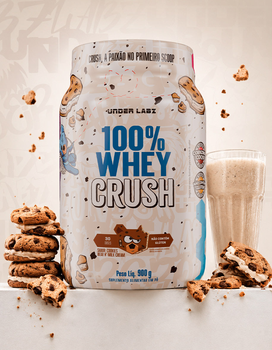 Estilo de vida 100% WHEY CRUSH COOKIES & MILK CREAM 900g