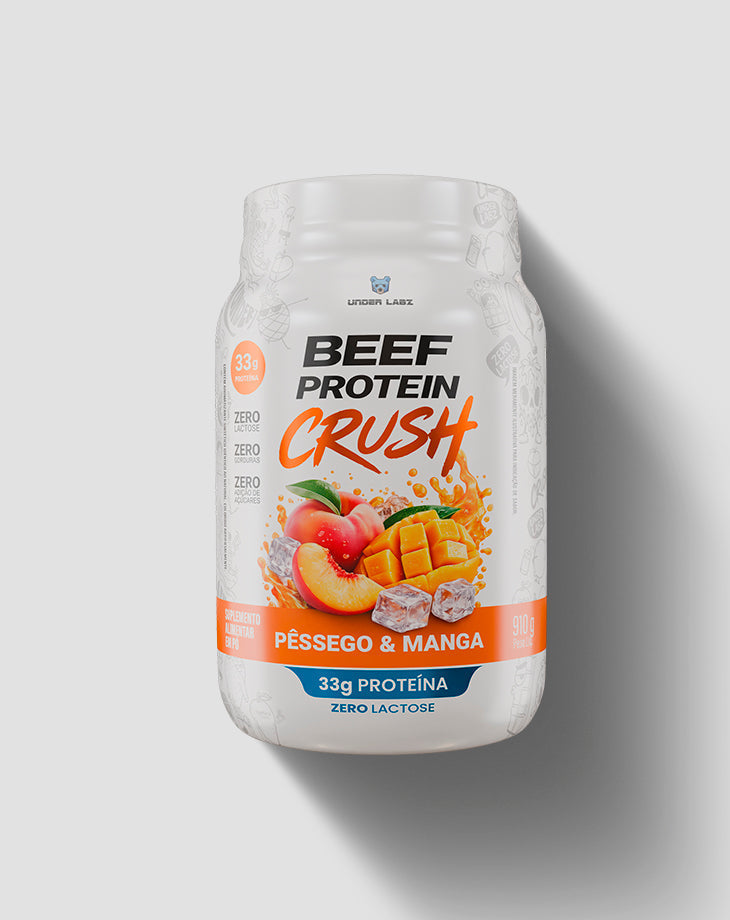 BEEF PROTEIN CRUSH PÊSSEGO & MANGA 910g