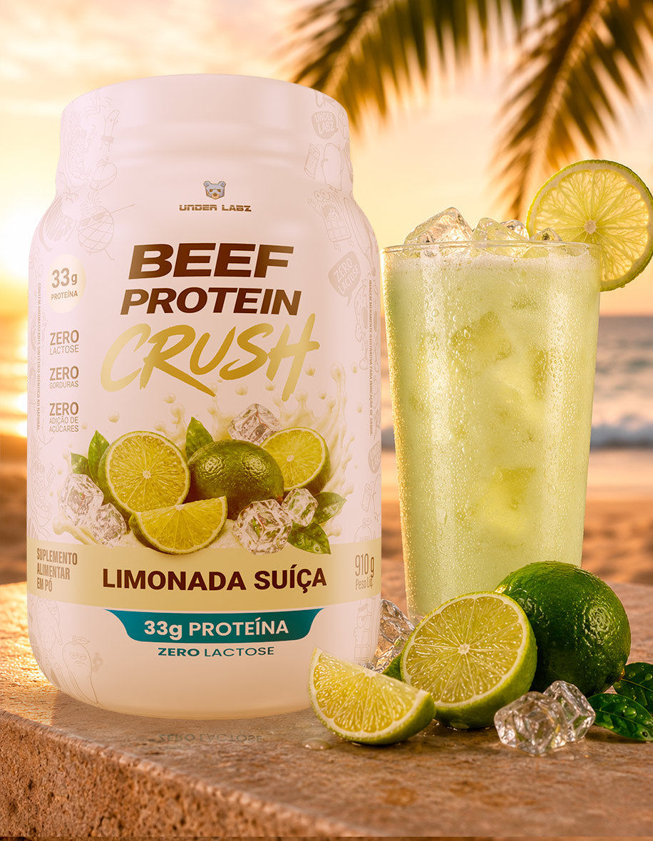 Estilo de vida BEEF PROTEIN CRUSH LIMONADA SUIÇA 910g