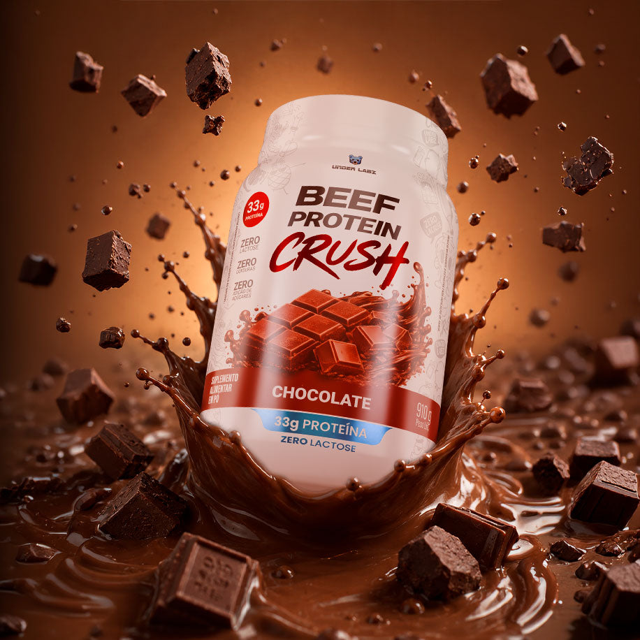 Dúvidas frequentes sobre BEEF PROTEIN CRUSH CHOCOLATE 910G