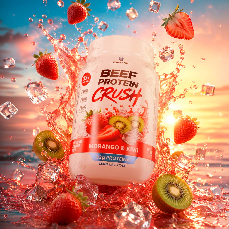 Dúvidas frequentes sobre BEEF PROTEIN CRUSH MORANGO & KIWI 910G