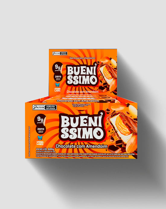 Baked Bar Bueníssimo display com 12 unidades - LOJA  | Under Labz – Loja Oficial
