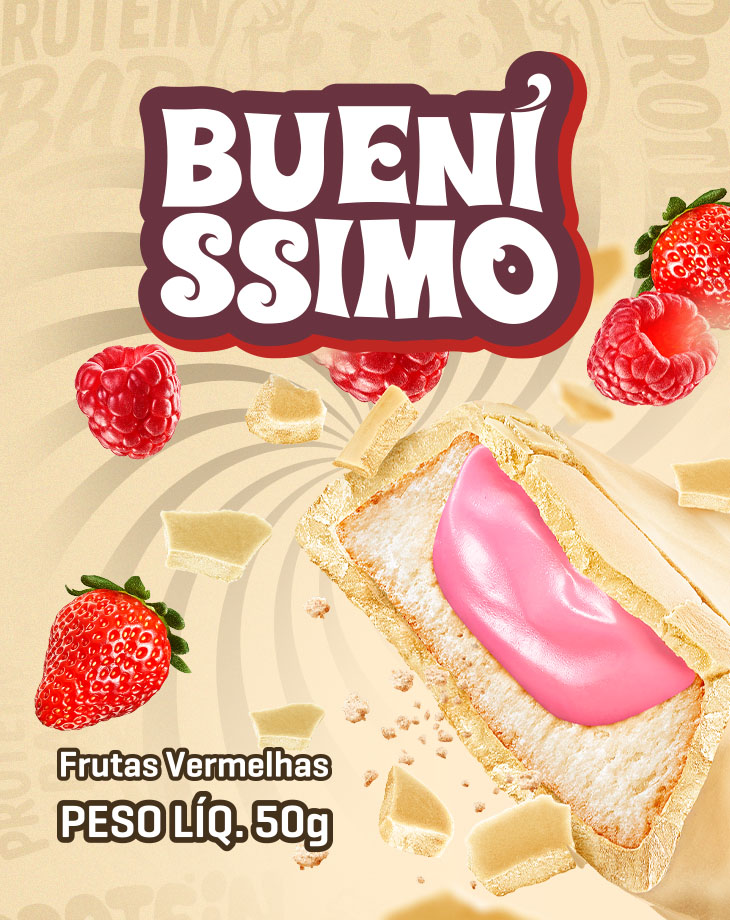Baked Bar Bueníssimo display com 12 unidades - LOJA  | Under Labz – Loja Oficial