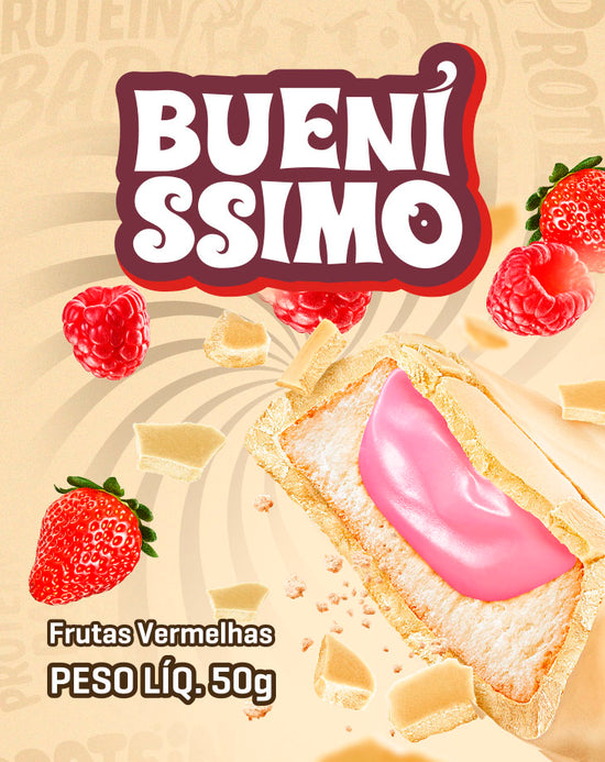 Baked Bar Bueníssimo display com 12 unidades - LOJA  | Under Labz – Loja Oficial