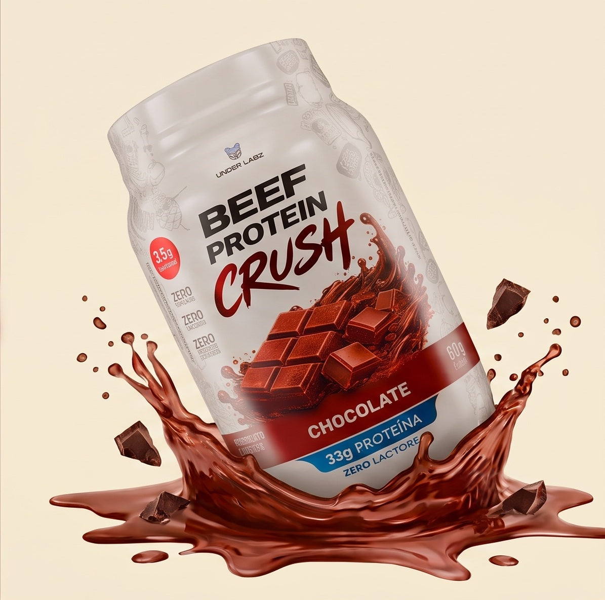 Estilo de vida BEEF PROTEIN CRUSH CHOCOLATE 910G