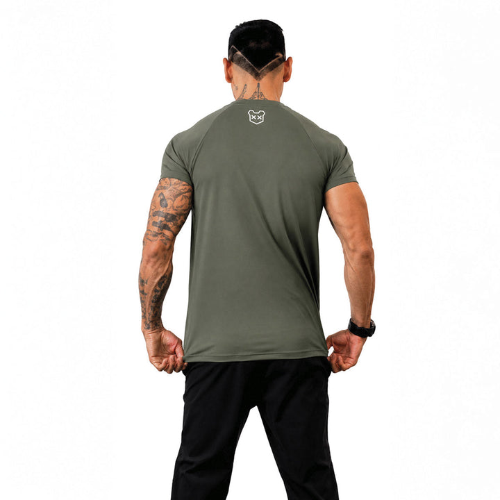 CAMISETA MASCULINA RAGLAN CAOS  | Under Labz – Loja Oficial
