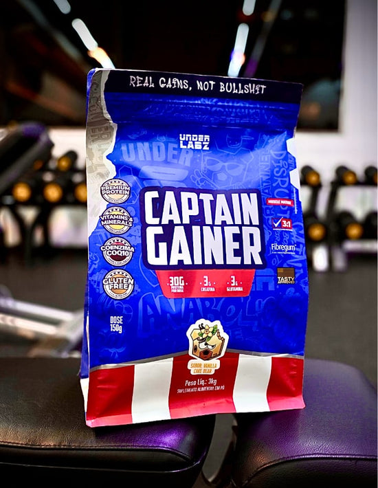 CAPTAIN GAINER 3KG - Loja Oficial Under Labz