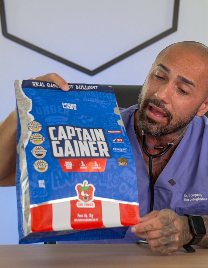 CAPTAIN GAINER 3KG - Loja Oficial Under Labz