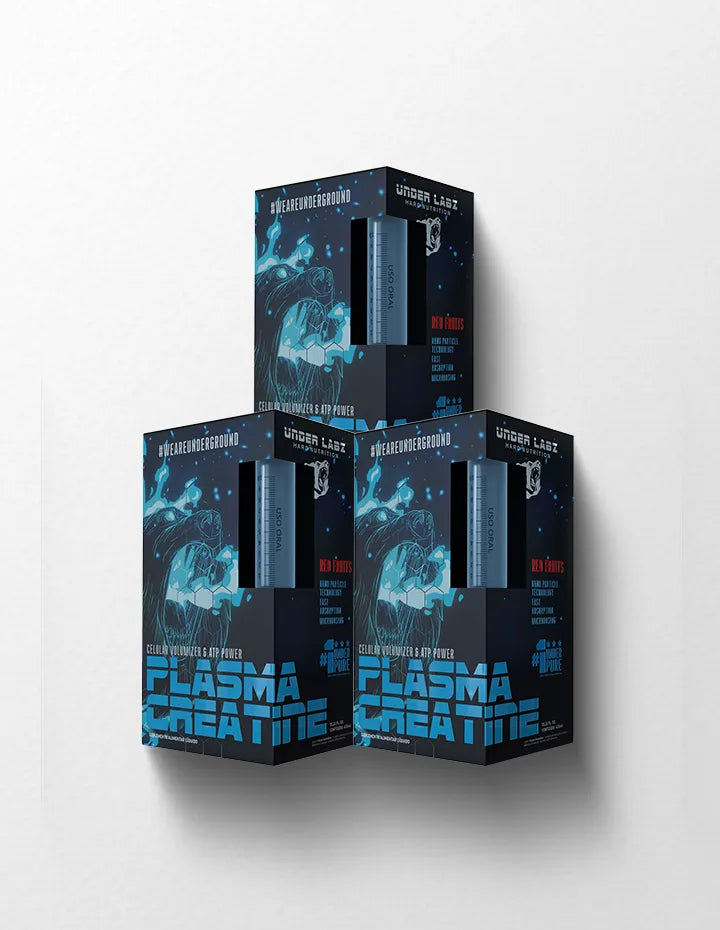 Combo: 3x Plasma Creatine 450ml + Frete grátis Sudeste