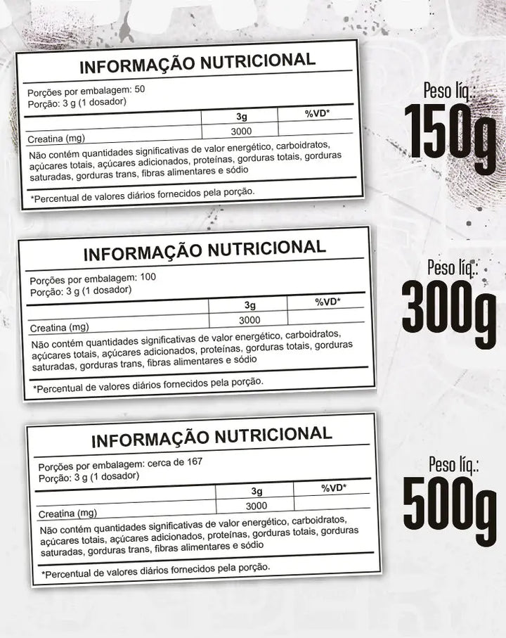 CREATINE 100% PURE BORNTODISRUPT - Loja Oficial Under Labz
