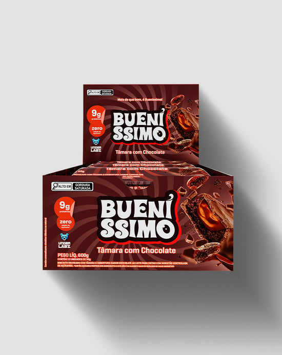 Baked Bar Bueníssimo display com 12 unidades - Loja Oficial Under Labz