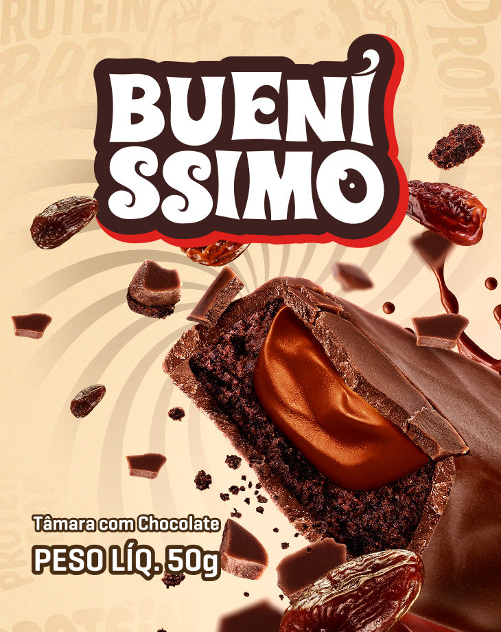 Baked Bar Bueníssimo display com 12 unidades