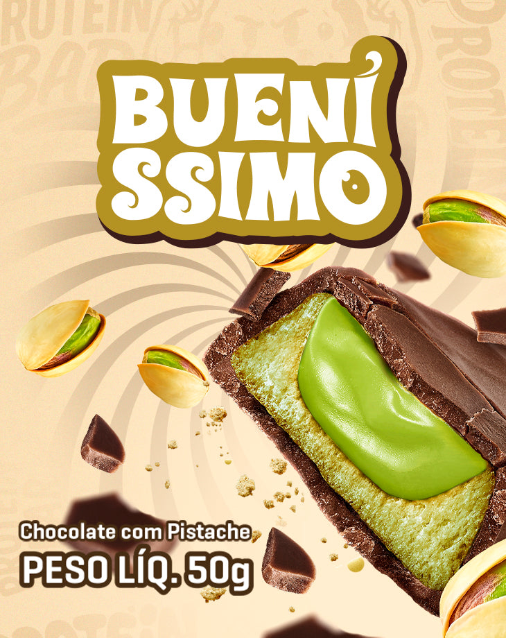 Baked Bar Bueníssimo display com 12 unidades