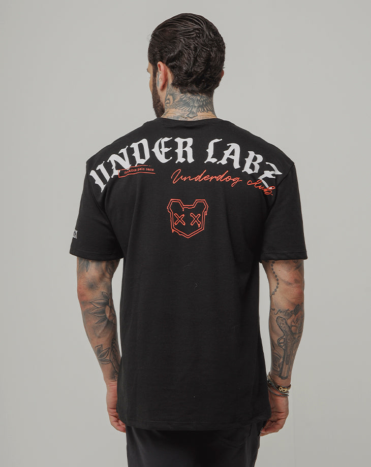 CAMISETA MASCULINA REGULAR LEGION PRETA