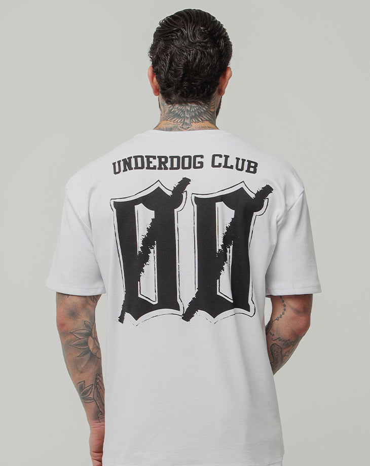 CAMISETA MASCULINA REGULAR BEAR CODE BRANCA