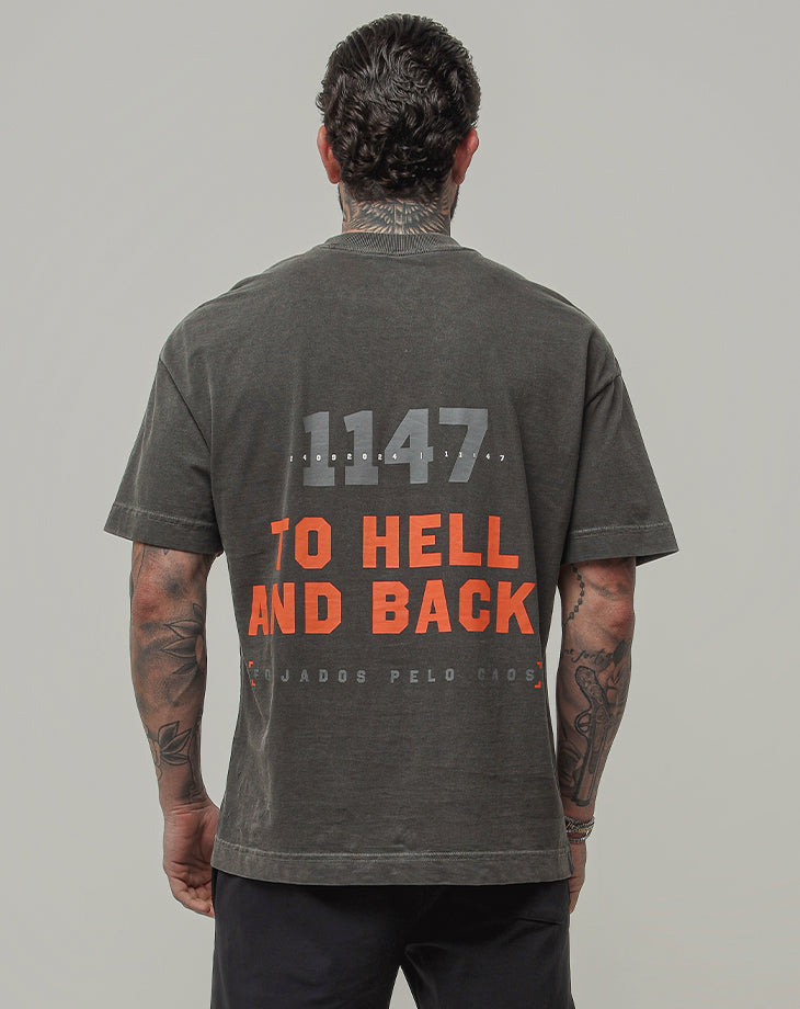 CAMISETA MASCULINA TO HELL