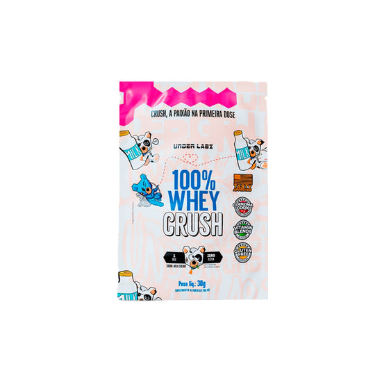 DOSE ÙNICA 100% WHEY CRUSH 30G  | Under Labz – Loja Oficial