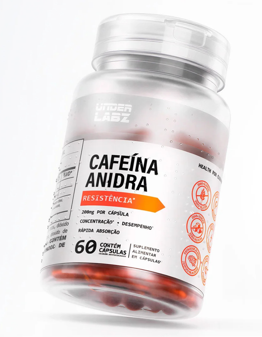 CAFEÍNA ANIDRA 60 CÁPSULAS