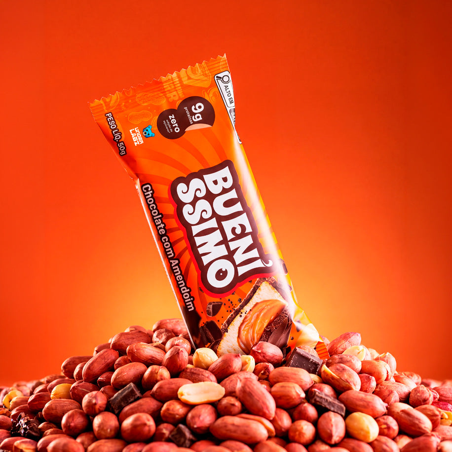 Dúvidas frequentes sobre Baked Bar Bueníssimo Chocolate com Amendoim com 12 unidades
