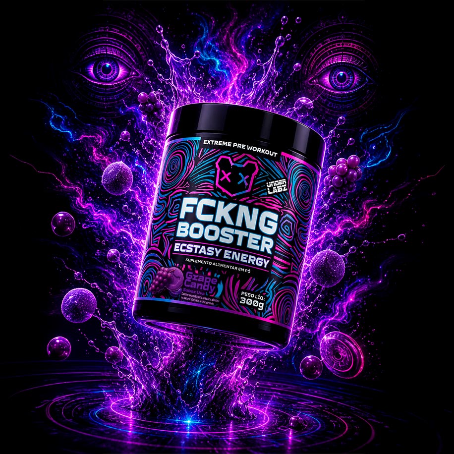 Dúvidas frequentes sobre FCKNG BOOSTER ENERGY GRAPE CANDY 300g