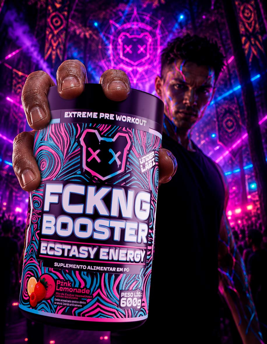 Estilo de vida FCKNG BOOSTER ENERGY PINK LEMONADE 600g
