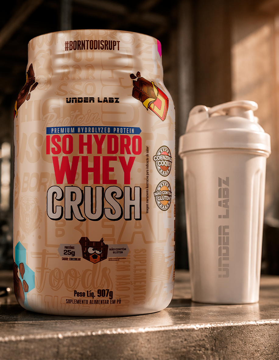 Estilo de vida ISO HYDRO WHEY CRUSH CHOCOBEAR 907g