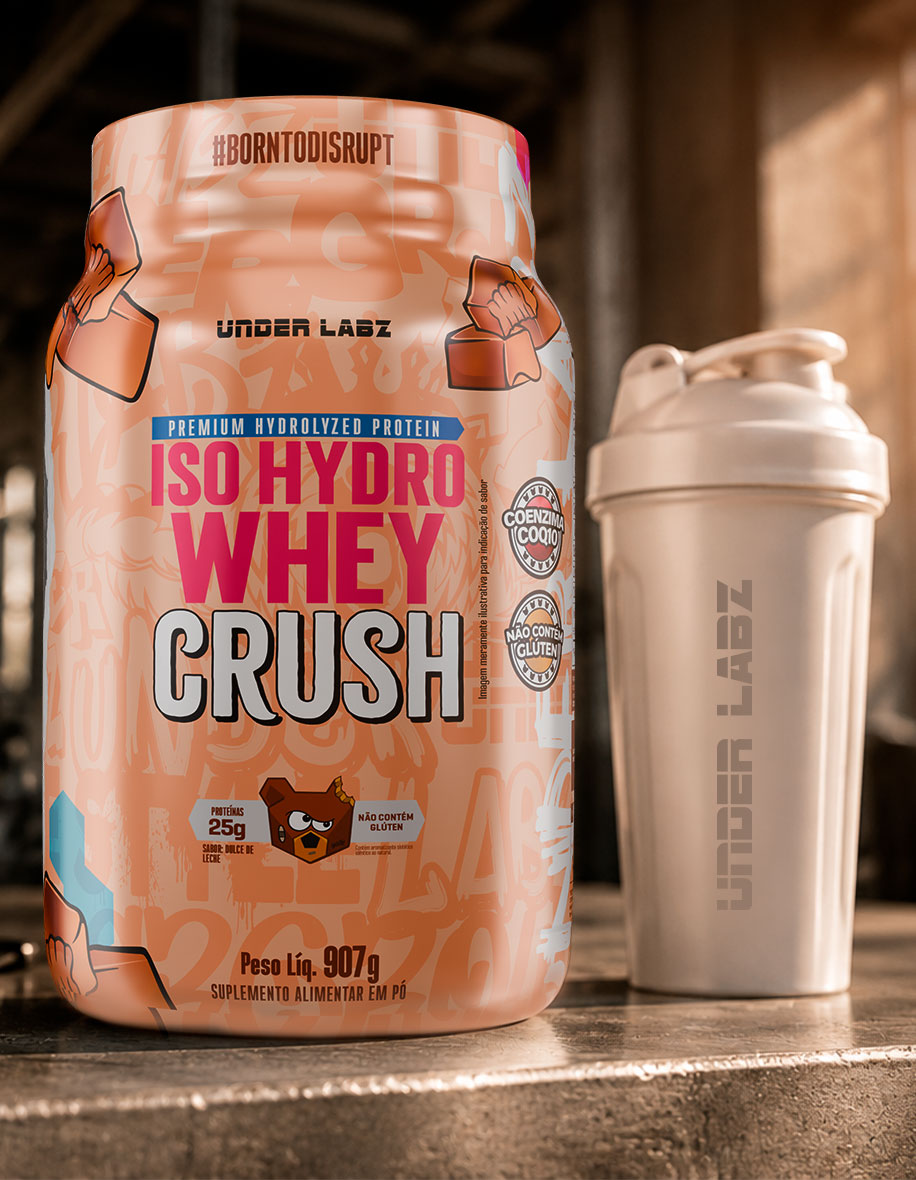 Estilo de vida ISO HYDRO WHEY CRUSH DULCE DE LECHE 907g