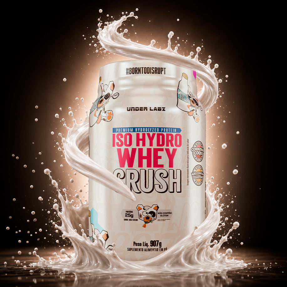 Dúvidas frequentes sobre ISO HYDRO WHEY CRUSH MILK CREAM 907g