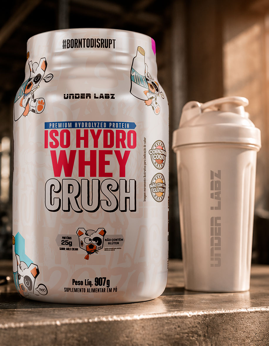 Estilo de vida ISO HYDRO WHEY CRUSH MILK CREAM 907g