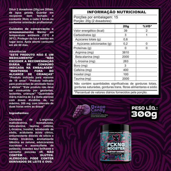 KIT TRIPLE FCKNG BOOSTER  | Under Labz – Loja Oficial