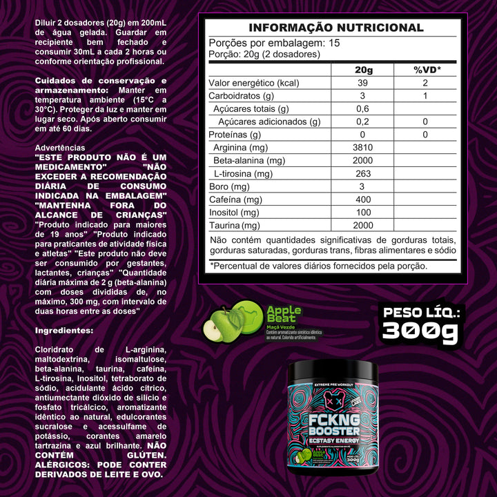 KIT TRIPLE FCKNG BOOSTER  | Under Labz – Loja Oficial