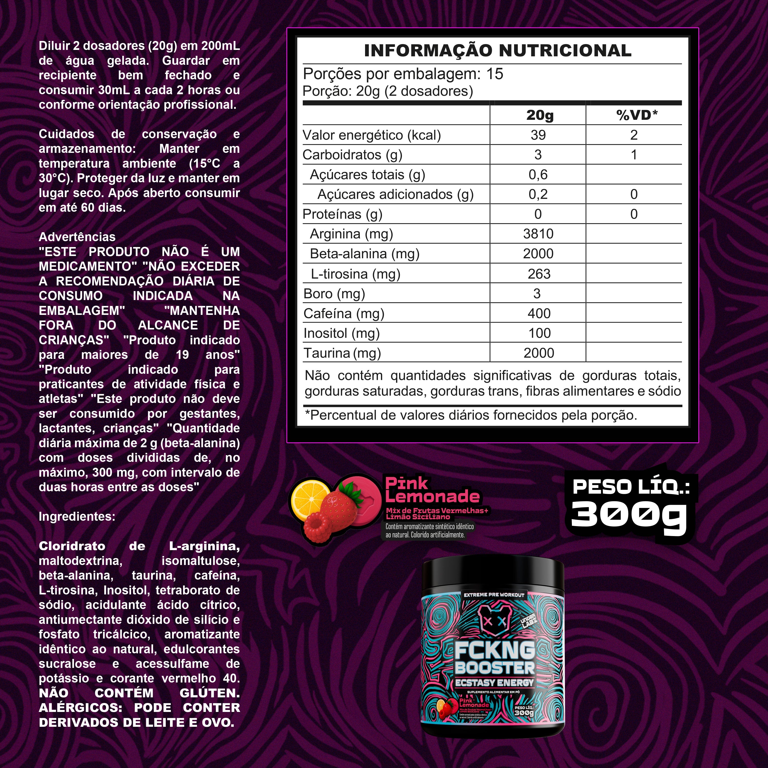 KIT TRIPLE FCKNG BOOSTER  | Under Labz – Loja Oficial
