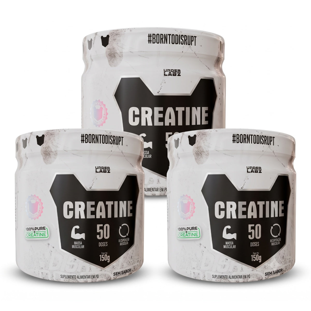 KIT TRIPLE CREATINA 300g