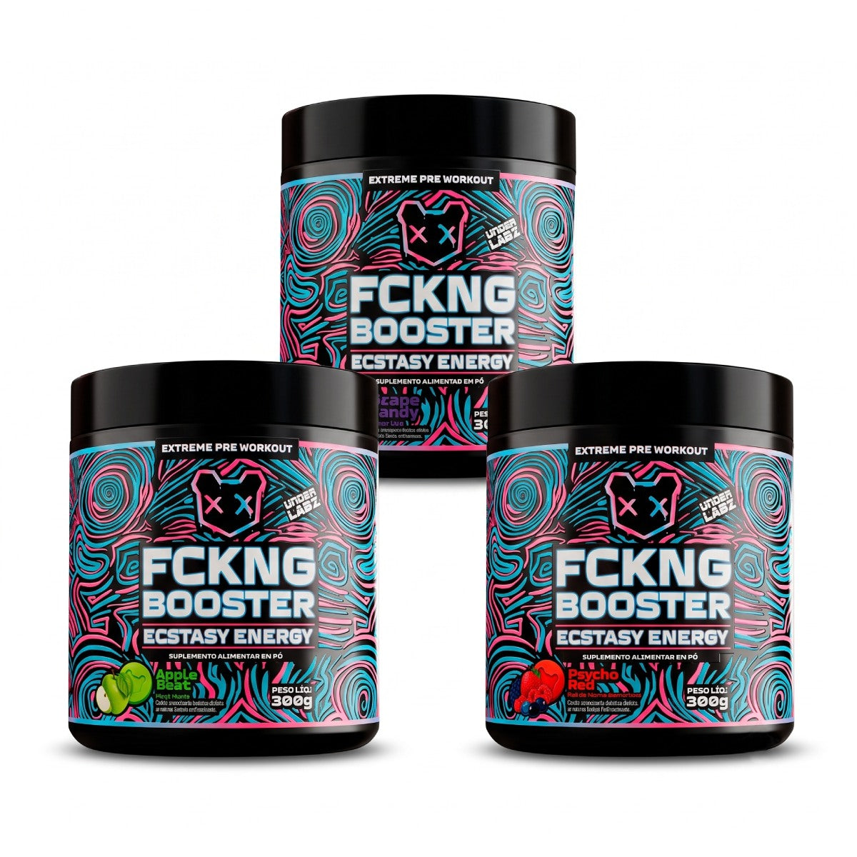 KIT TRIPLE FCKNG BOOSTER 300g
