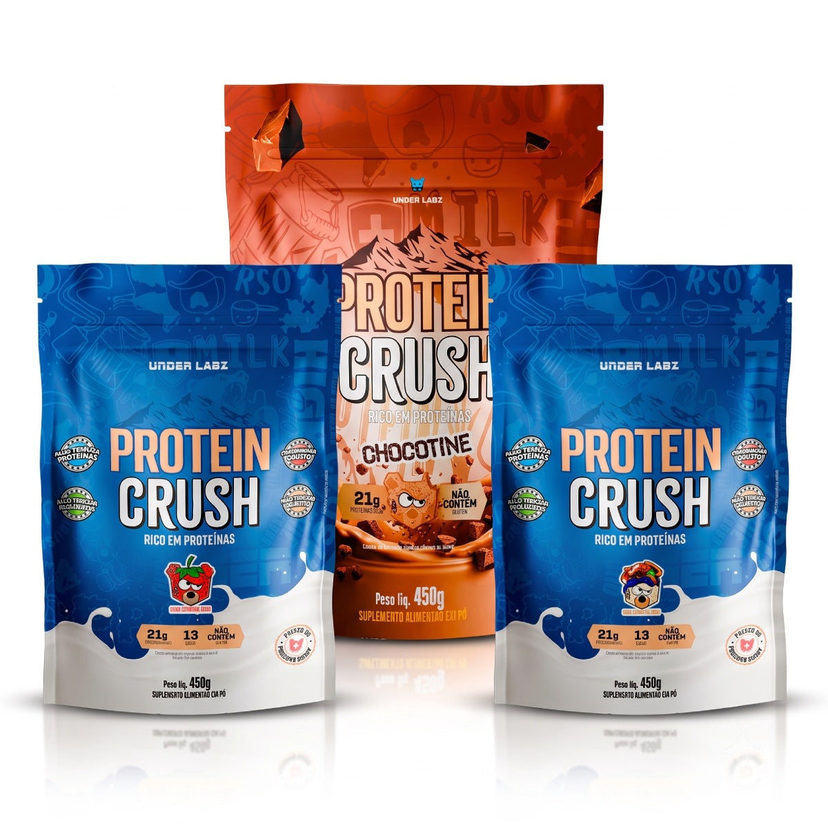 KIT TRIPLE PROTEIN CRUSH 450G