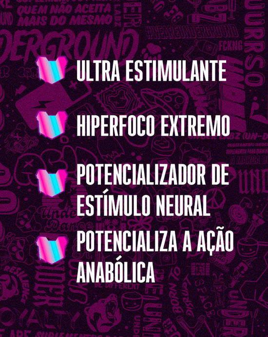 FCKNG BOOSTER ECSTASY ENERGY - Loja Oficial Under Labz