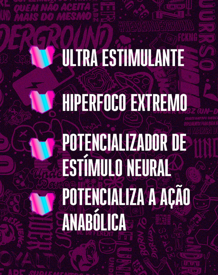 FCKNG BOOSTER ECSTASY ENERGY - Loja Oficial Under Labz