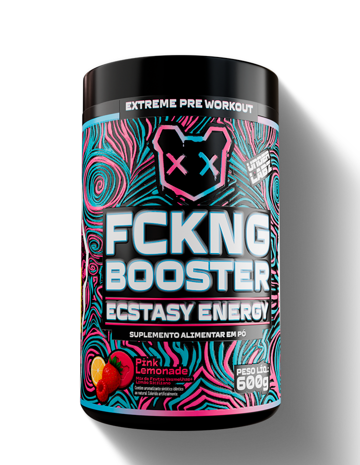 FCKNG BOOSTER ENERGY PINK LEMONADE 600g