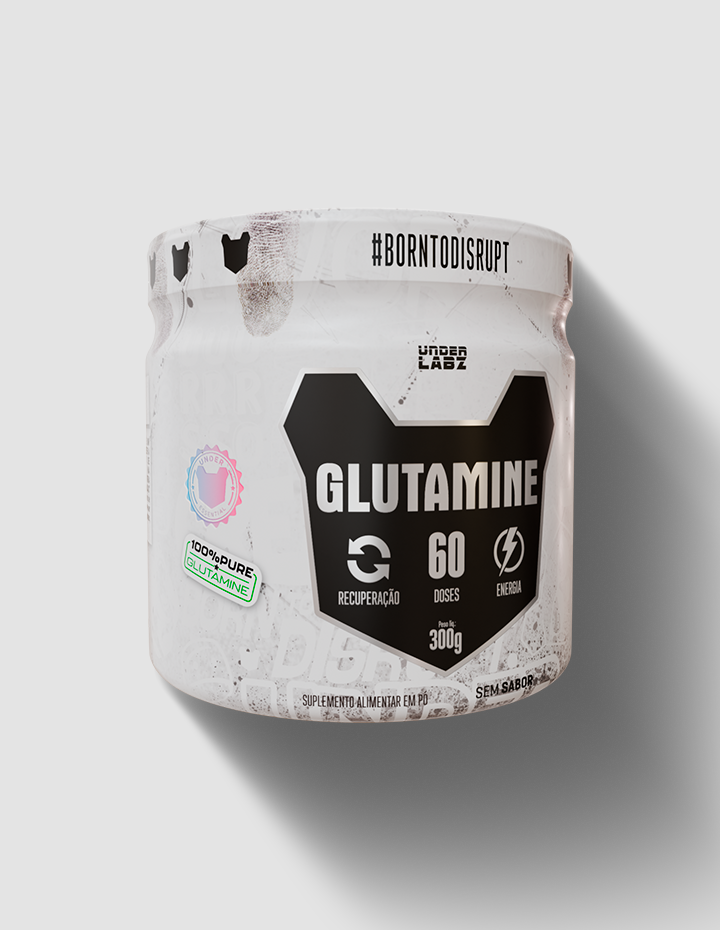 GLUTAMINA BORNTODISRUPT 300G | Under Labz – Loja Oficial