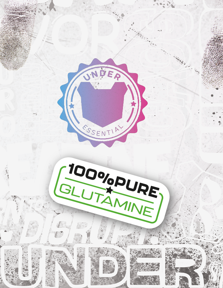 GLUTAMINA 100% PURE BORNTODISRUPT 300G - Loja Oficial Under Labz
